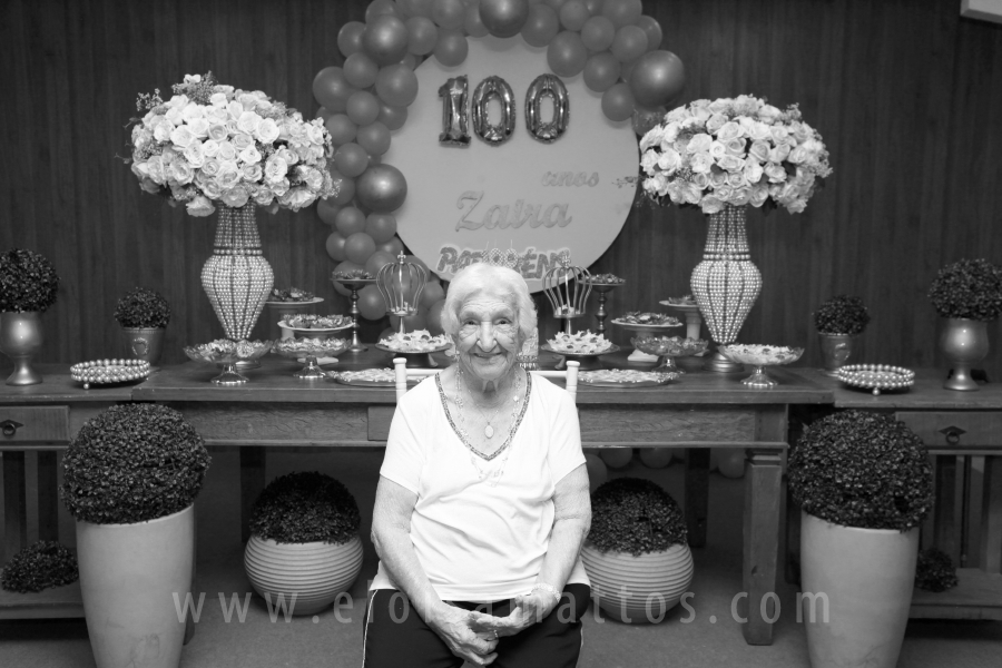 ANIVERSÁRIO DE 100 ANOS DE DONA ZAÍRA DIAS - Eloisa Mattos