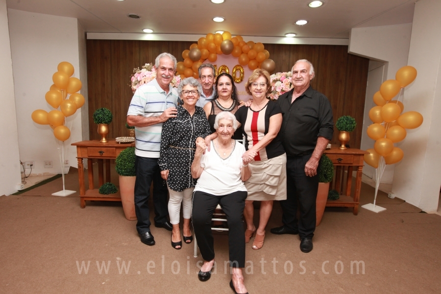 ANIVERSÁRIO DE 100 ANOS DE DONA ZAÍRA DIAS - Eloisa Mattos