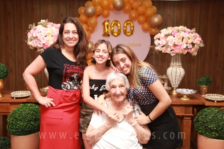 ANIVERSÁRIO DE 100 ANOS DE DONA ZAÍRA DIAS - Eloisa Mattos