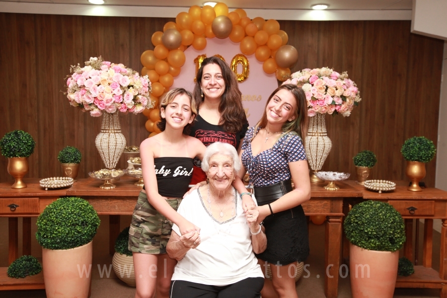 ANIVERSÁRIO DE 100 ANOS DE DONA ZAÍRA DIAS - Eloisa Mattos