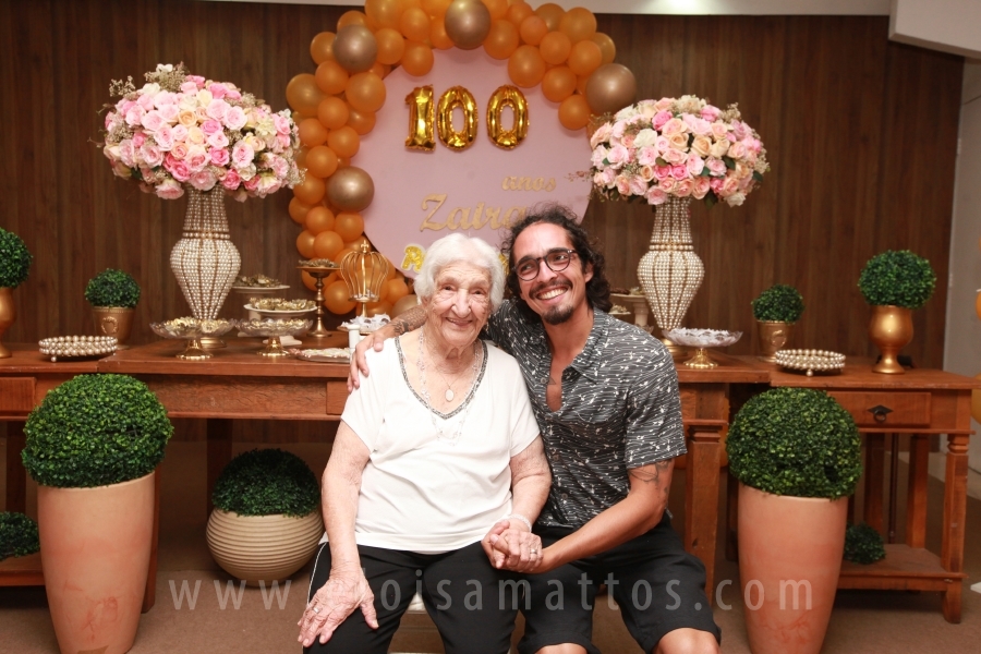 ANIVERSÁRIO DE 100 ANOS DE DONA ZAÍRA DIAS - Eloisa Mattos