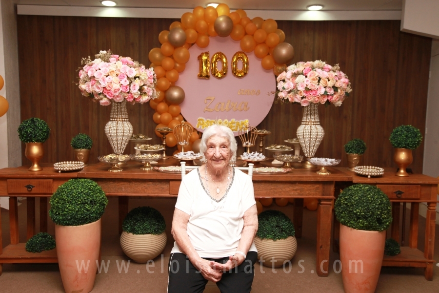 ANIVERSÁRIO DE 100 ANOS DE DONA ZAÍRA DIAS - Eloisa Mattos