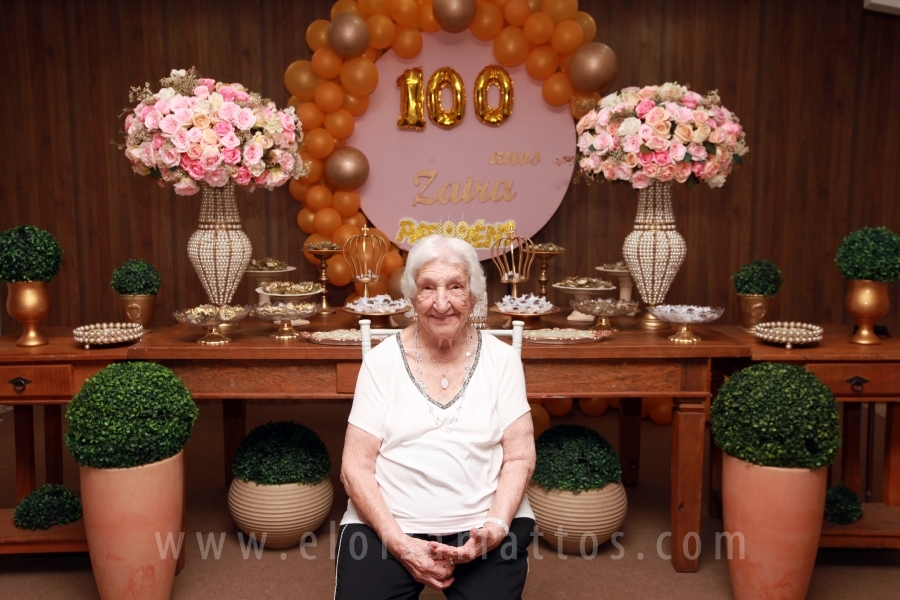 ANIVERSÁRIO DE 100 ANOS DE DONA ZAÍRA DIAS - Eloisa Mattos