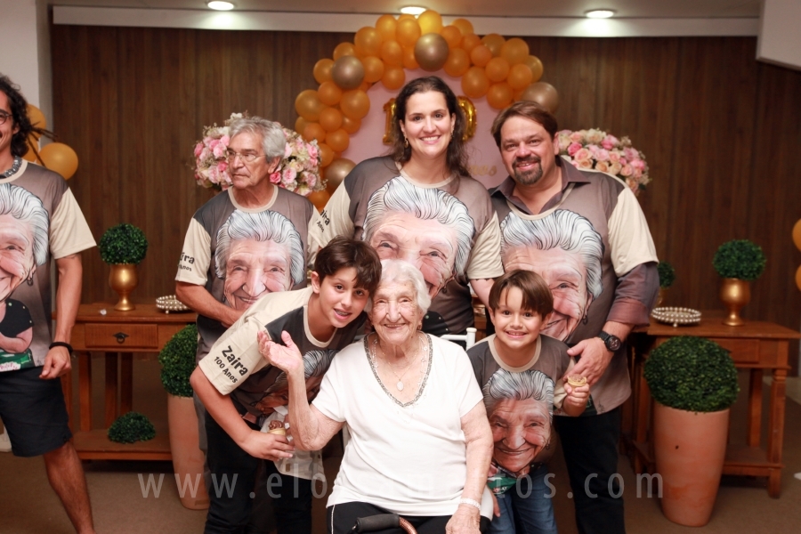 ANIVERSÁRIO DE 100 ANOS DE DONA ZAÍRA DIAS - Eloisa Mattos