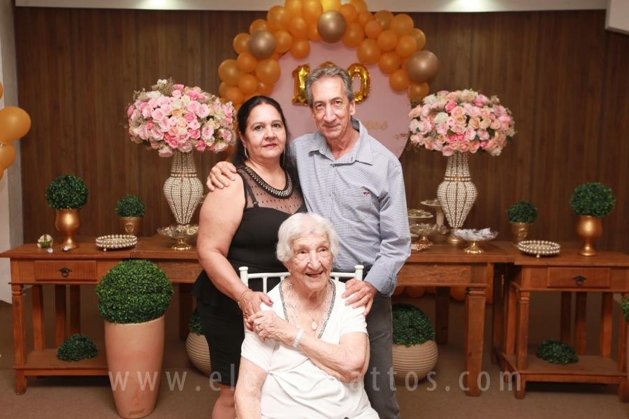 ANIVERSÁRIO DE 100 ANOS DE DONA ZAÍRA DIAS - Eloisa Mattos