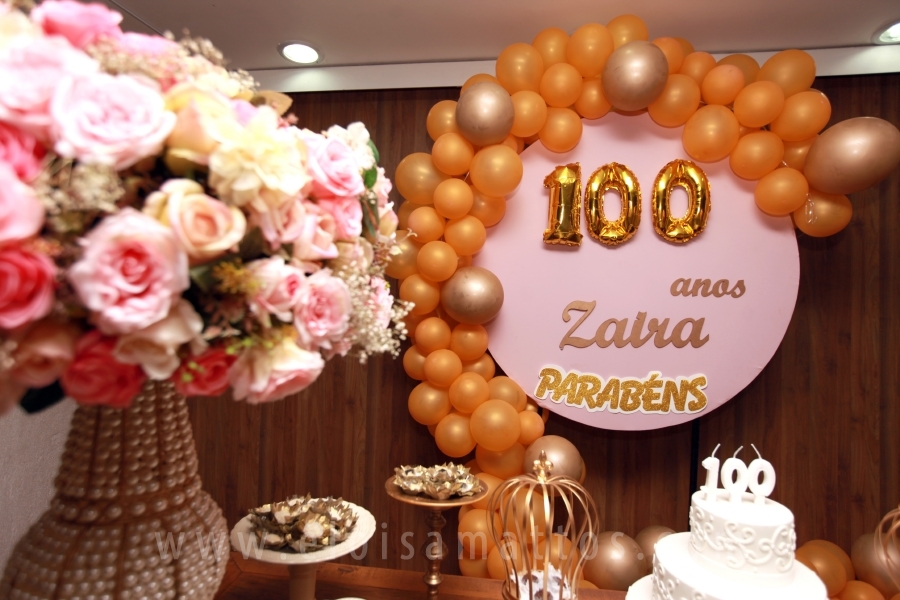 ANIVERSÁRIO DE 100 ANOS DE DONA ZAÍRA DIAS - Eloisa Mattos