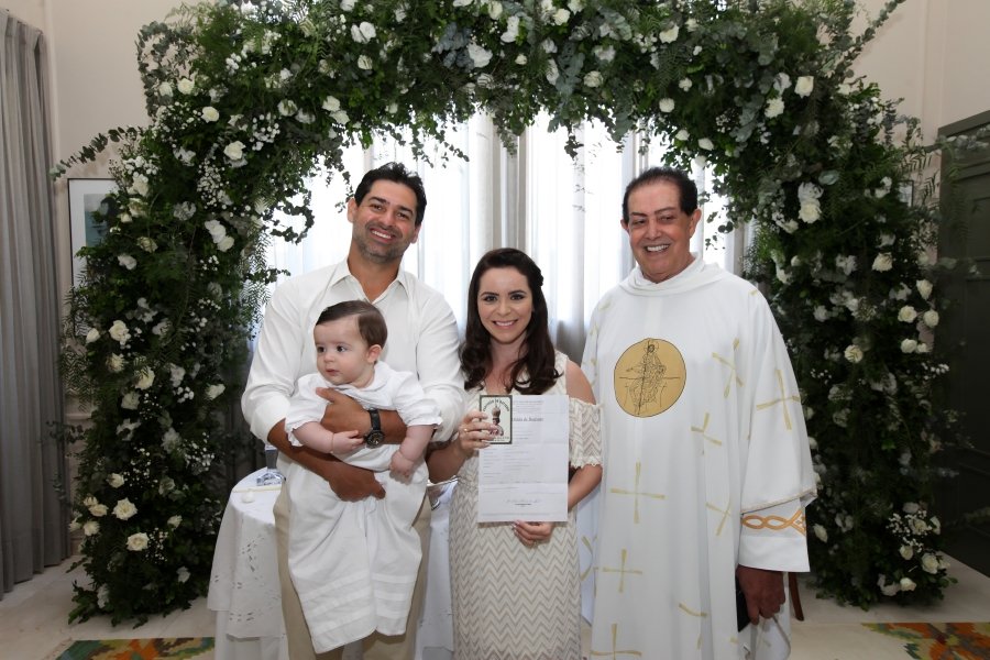 BATIZADO DE LEO DE SETA BUCHDID VERDI - Eloisa Mattos