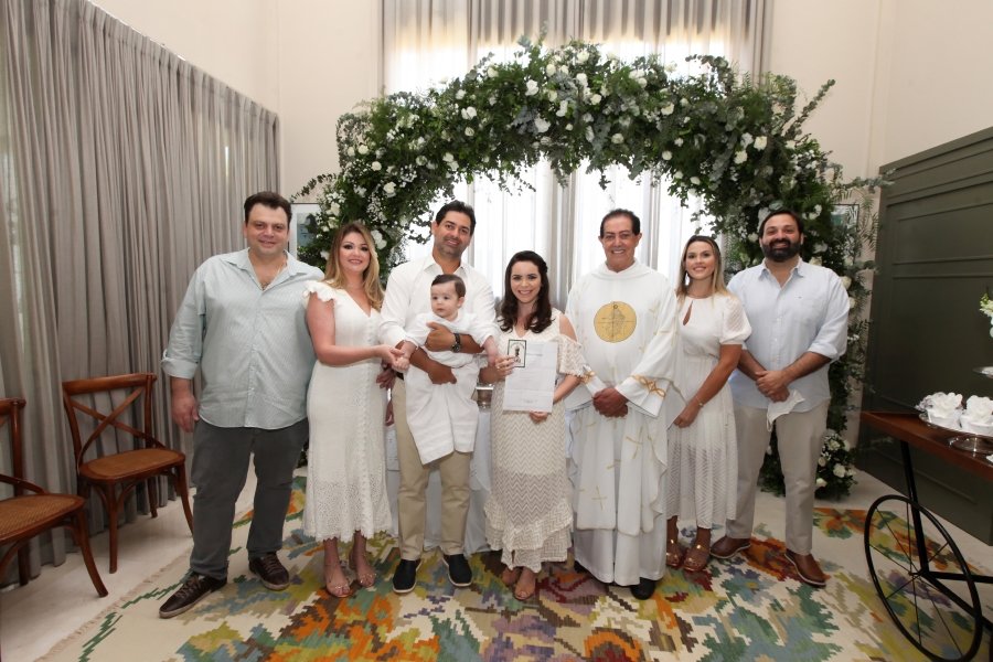 BATIZADO DE LEO DE SETA BUCHDID VERDI - Eloisa Mattos
