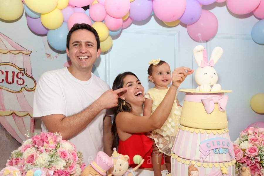BATIZADO E ANIVERSÁRIO DE 1 ANO DA ISABELA AMORIM CAPARROZ - Eloisa Mattos