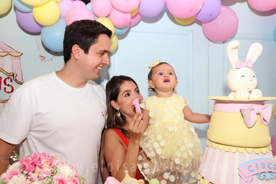 BATIZADO E ANIVERSÁRIO DE 1 ANO DA ISABELA AMORIM CAPARROZ - Eloisa Mattos