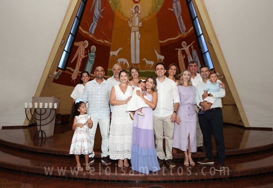 BATIZADO E ANIVERSÁRIO DE 1 ANO DA ISABELA AMORIM CAPARROZ - Eloisa Mattos