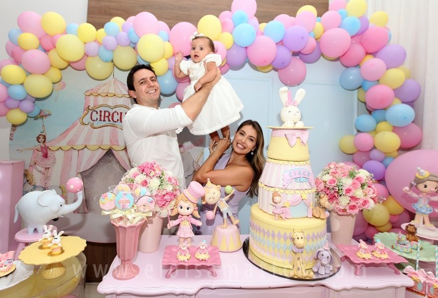 BATIZADO E ANIVERSÁRIO DE 1 ANO DA ISABELA AMORIM CAPARROZ - Eloisa Mattos