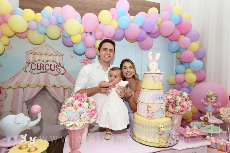 BATIZADO E ANIVERSÁRIO DE 1 ANO DA ISABELA AMORIM CAPARROZ - Eloisa Mattos
