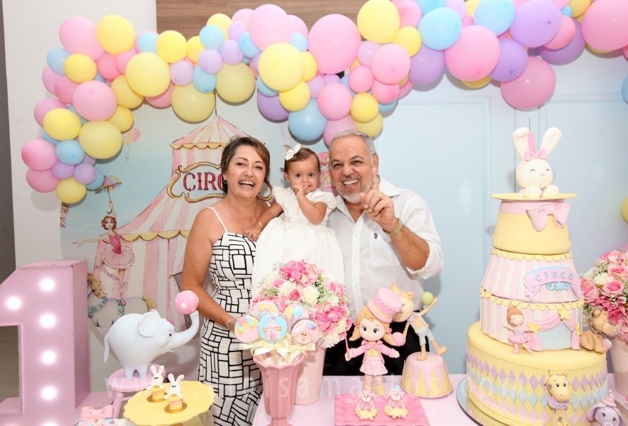 BATIZADO E ANIVERSÁRIO DE 1 ANO DA ISABELA AMORIM CAPARROZ - Eloisa Mattos