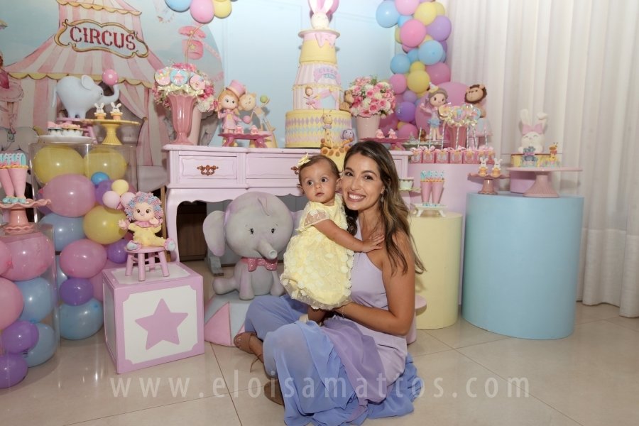 BATIZADO E ANIVERSÁRIO DE 1 ANO DA ISABELA AMORIM CAPARROZ - Eloisa Mattos