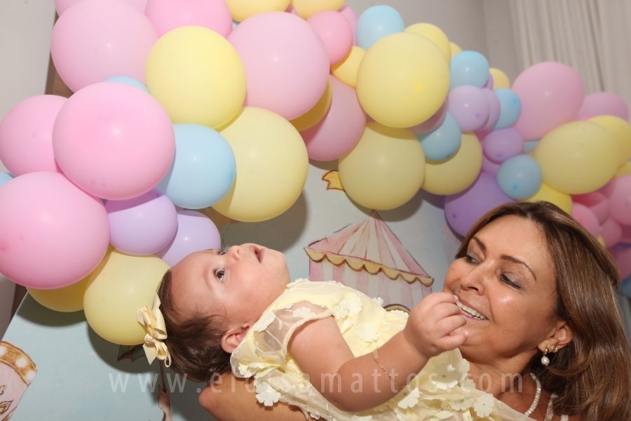 BATIZADO E ANIVERSÁRIO DE 1 ANO DA ISABELA AMORIM CAPARROZ - Eloisa Mattos