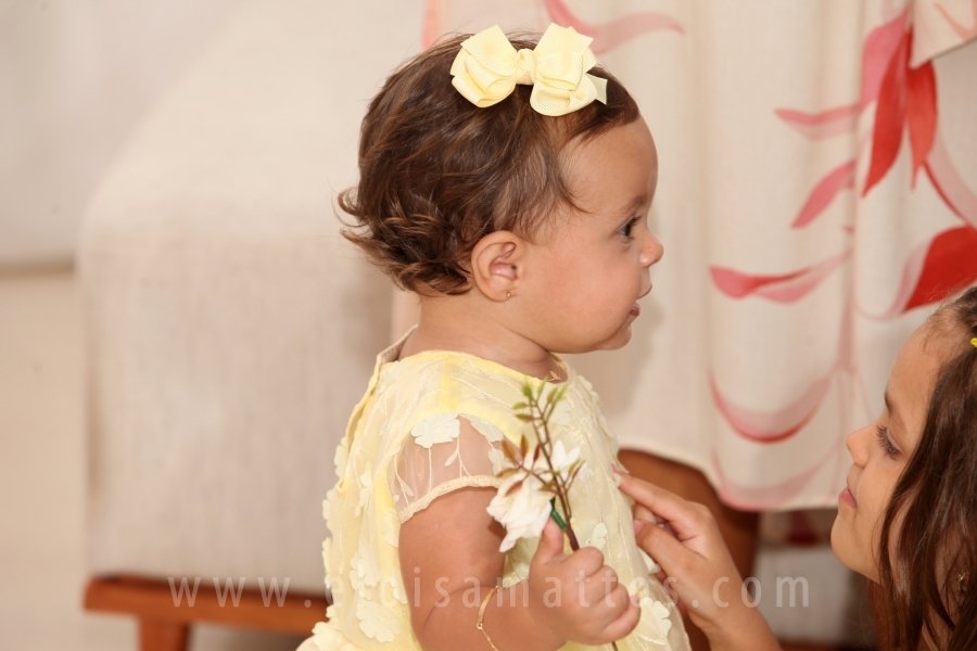 BATIZADO E ANIVERSÁRIO DE 1 ANO DA ISABELA AMORIM CAPARROZ - Eloisa Mattos