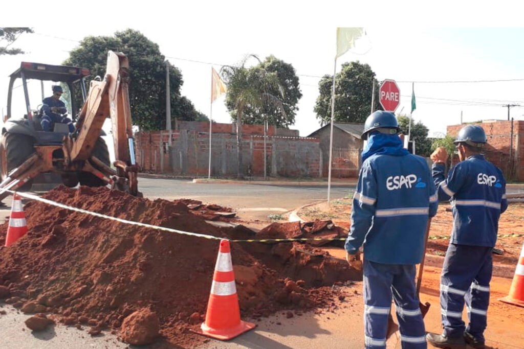 Esap Setoriza Rede de Distribuição de Dois Bairros da Cidade