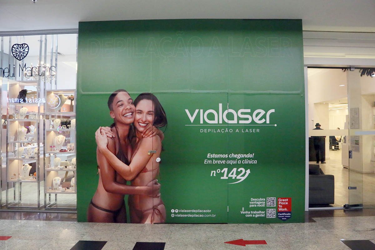 VIALASER CHEGA AO RIOPRETO SHOPPING COM TECNOLOGIA EXCLUSIVA DE DEPILAÇÃO A LASER