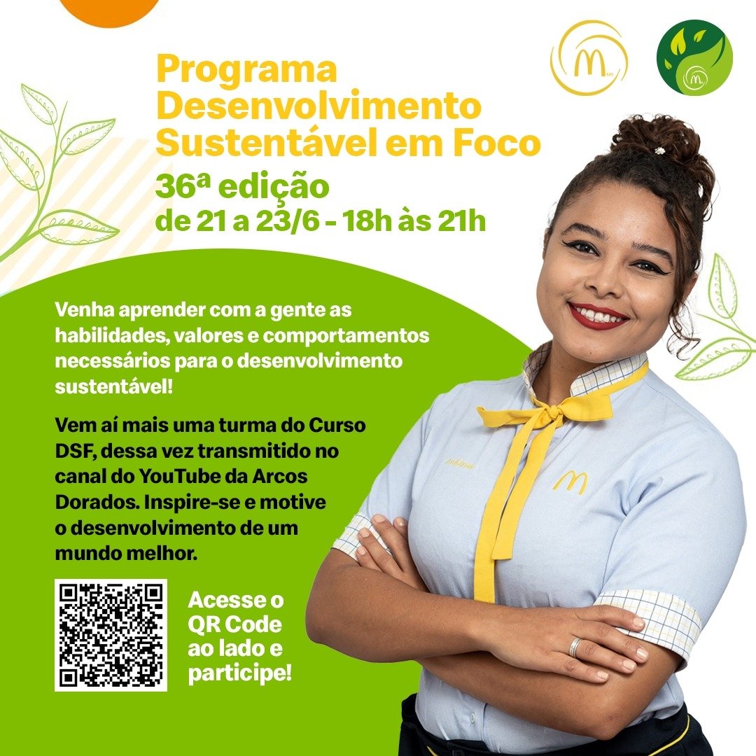 PROGRAMA DE DESENVOLVIMENTO SUSTENTÁVEL EM FOCO DO MCDONALD’S COMPLETA TRÊS ANOS E ABRE NOVAS INSCRIÇÕES