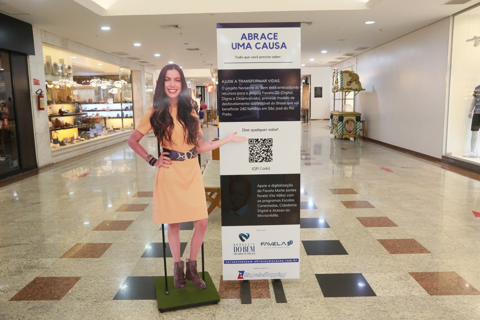 RIOPRETO SHOPPING APOIA CAMPANHA “ABRACE UMA CAUSA”