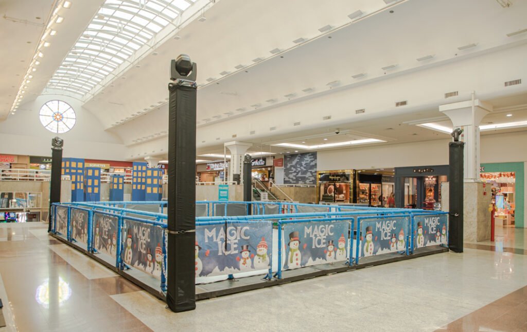 Riopreto Shopping Traz Pista de Patinação