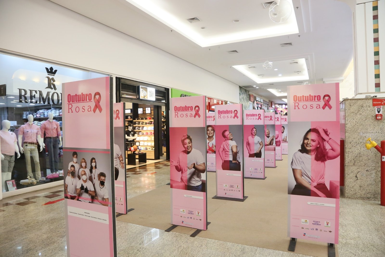 RIOPRETO SHOPPING RECEBE EXPOSIÇÃO E PALESTRAS EM ALUSÃO AO OUTUBRO TOSA