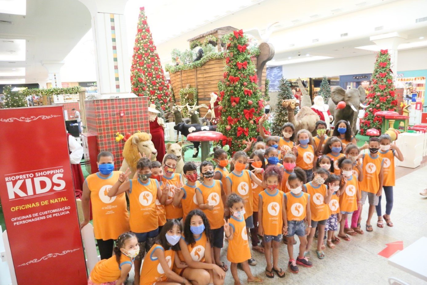 NATAL SOLIDÁRIO RIO PRETO SHOPPING – RECEBE AS CRIANÇAS DO WALQUÍRIA WORLD