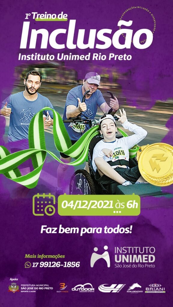 Esporte e Inclusão em Rio Preto Neste Sábado, Dia 04