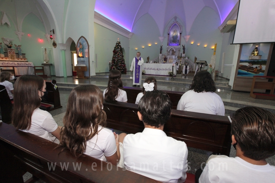 PRIMEIRA COMUNHÃO, VICTOR, GABRIELA E MARIA CLARA NAVARRO - Eloisa Mattos