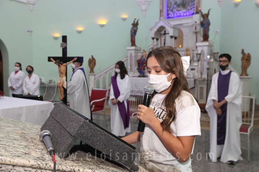 PRIMEIRA COMUNHÃO, VICTOR, GABRIELA E MARIA CLARA NAVARRO - Eloisa Mattos