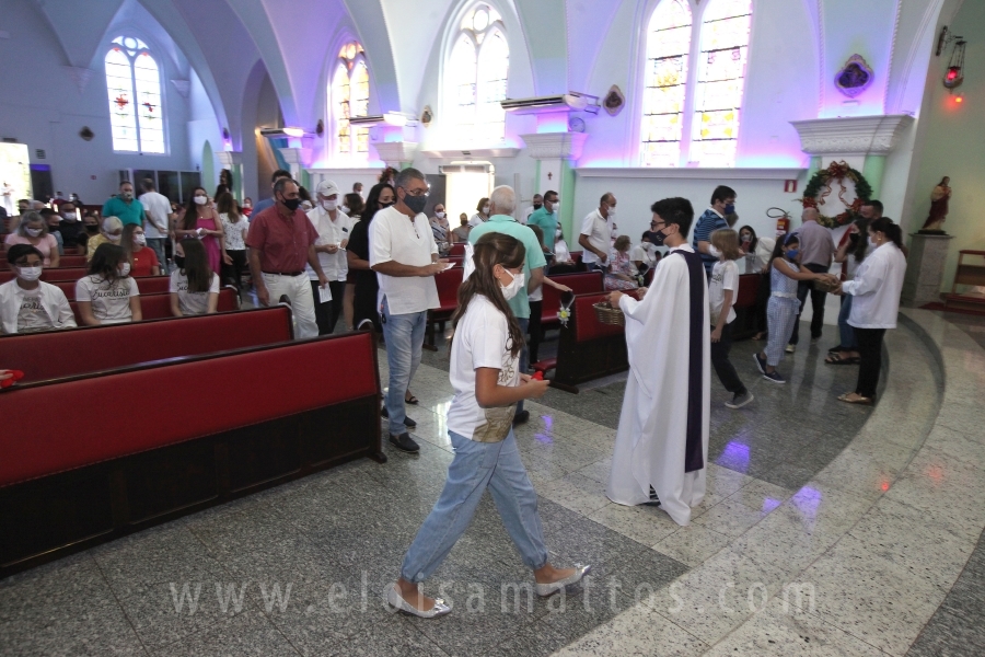 PRIMEIRA COMUNHÃO, VICTOR, GABRIELA E MARIA CLARA NAVARRO - Eloisa Mattos