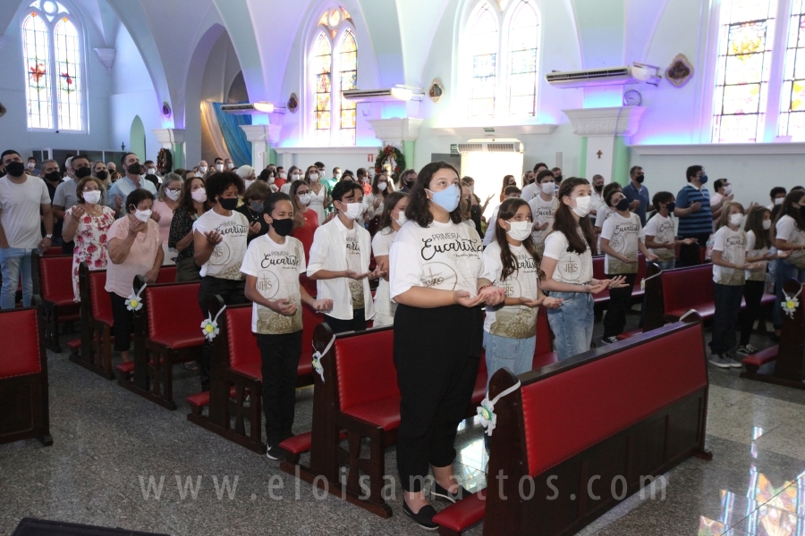 PRIMEIRA COMUNHÃO, VICTOR, GABRIELA E MARIA CLARA NAVARRO - Eloisa Mattos