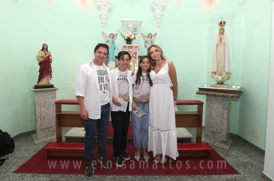 PRIMEIRA COMUNHÃO, VICTOR, GABRIELA E MARIA CLARA NAVARRO - Eloisa Mattos