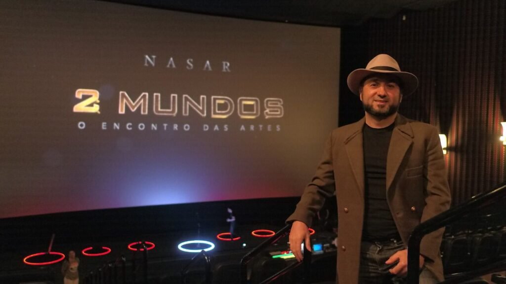 Nnasar Leva Show para Dentro do Cinema  Transmissão na “Telona” Em Tempo Real