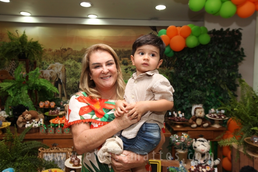 ANIVERSÁRIO DE 2 ANOS DO ANTÔNIO – TEMA “SAFARI, UMA AVENTURA NA SELVA” - Eloisa Mattos