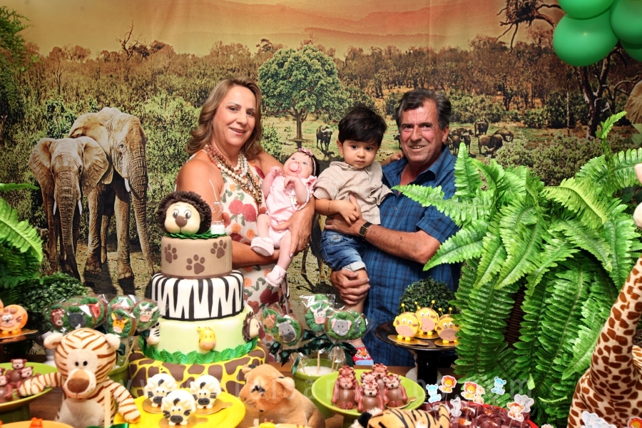 ANIVERSÁRIO DE 2 ANOS DO ANTÔNIO – TEMA “SAFARI, UMA AVENTURA NA SELVA” - Eloisa Mattos