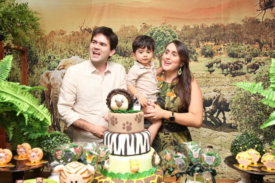 ANIVERSÁRIO DE 2 ANOS DO ANTÔNIO – TEMA “SAFARI, UMA AVENTURA NA SELVA” - Eloisa Mattos