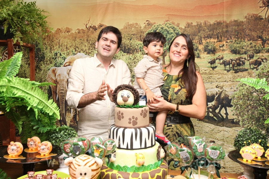 ANIVERSÁRIO DE 2 ANOS DO ANTÔNIO – TEMA “SAFARI, UMA AVENTURA NA SELVA” - Eloisa Mattos