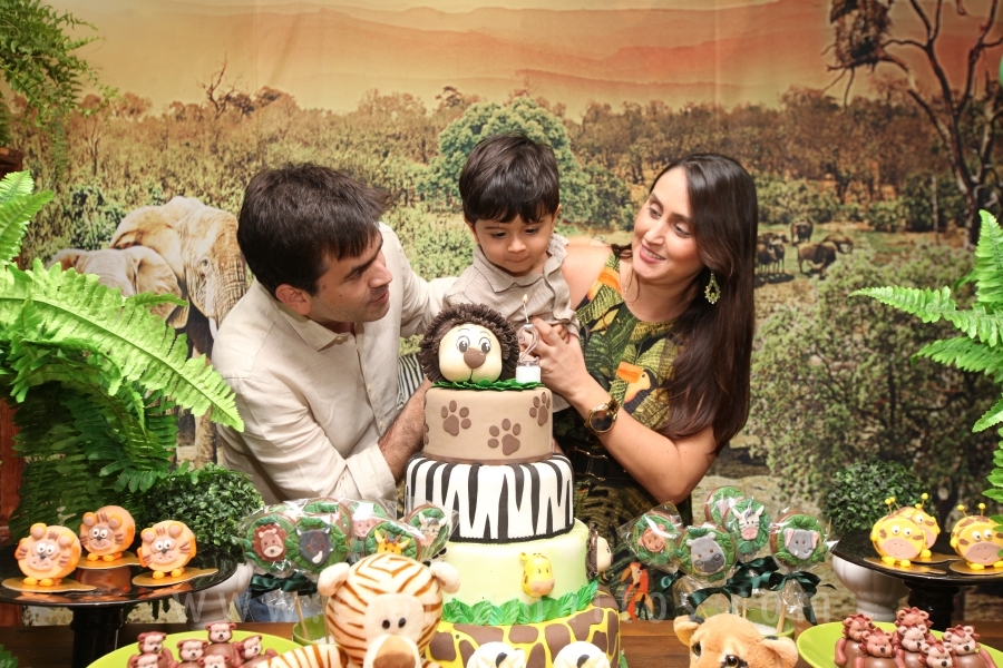 ANIVERSÁRIO DE 2 ANOS DO ANTÔNIO – TEMA “SAFARI, UMA AVENTURA NA SELVA” - Eloisa Mattos