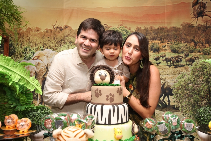 ANIVERSÁRIO DE 2 ANOS DO ANTÔNIO – TEMA “SAFARI, UMA AVENTURA NA SELVA” - Eloisa Mattos