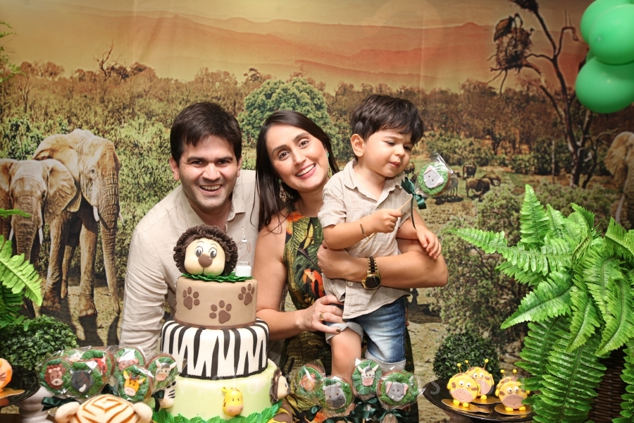 ANIVERSÁRIO DE 2 ANOS DO ANTÔNIO – TEMA “SAFARI, UMA AVENTURA NA SELVA” - Eloisa Mattos