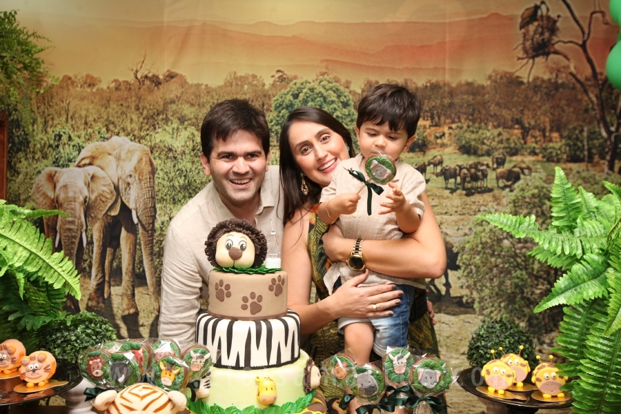 ANIVERSÁRIO DE 2 ANOS DO ANTÔNIO – TEMA “SAFARI, UMA AVENTURA NA SELVA” - Eloisa Mattos