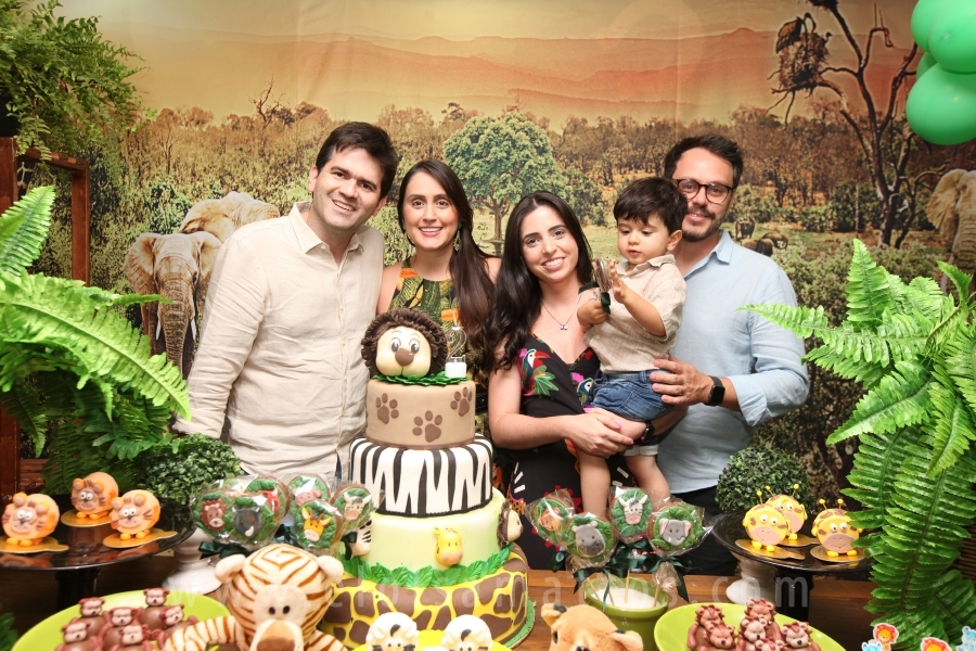 ANIVERSÁRIO DE 2 ANOS DO ANTÔNIO – TEMA “SAFARI, UMA AVENTURA NA SELVA” - Eloisa Mattos