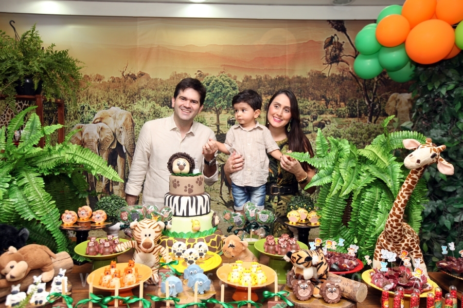 ANIVERSÁRIO DE 2 ANOS DO ANTÔNIO – TEMA “SAFARI, UMA AVENTURA NA SELVA” - Eloisa Mattos