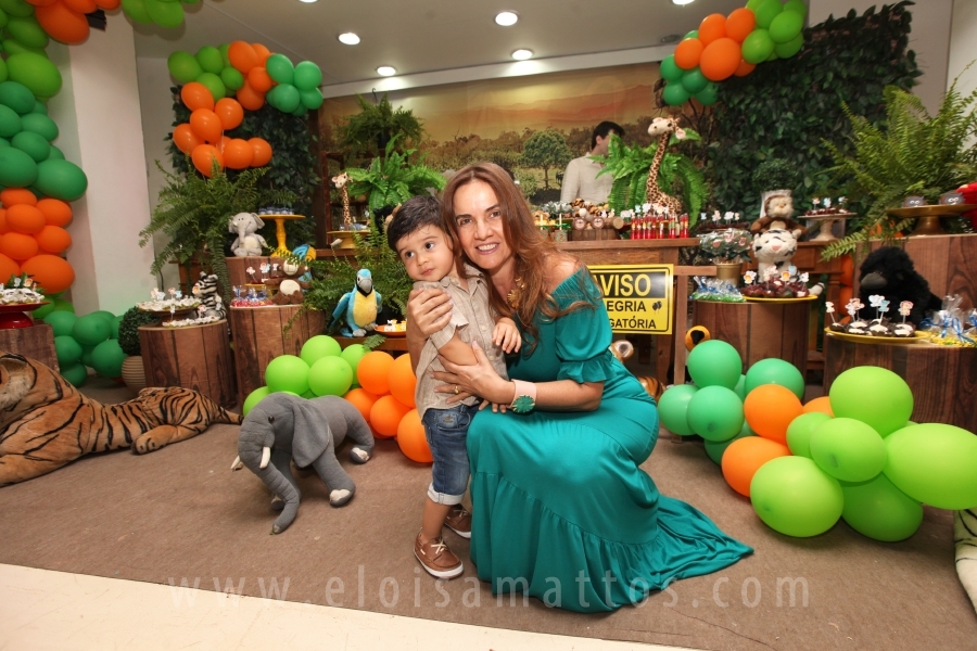 ANIVERSÁRIO DE 2 ANOS DO ANTÔNIO – TEMA “SAFARI, UMA AVENTURA NA SELVA” - Eloisa Mattos