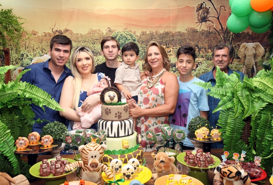 ANIVERSÁRIO DE 2 ANOS DO ANTÔNIO – TEMA “SAFARI, UMA AVENTURA NA SELVA” - Eloisa Mattos