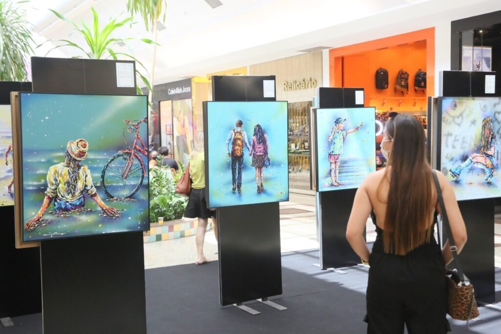 Riopreto Shopping Recebe a Mostra “Come Back To Life”Da Artista Danila Pinheiro