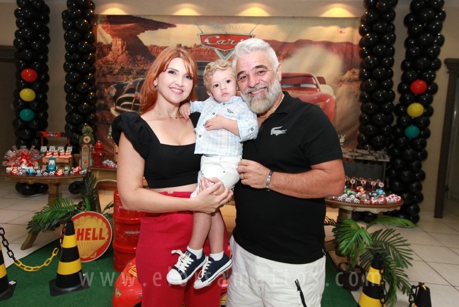 ANIVERSÁRIO DE 2 ANOS DE LIAN FABRO FACHIN – “CARROS” - Eloisa Mattos
