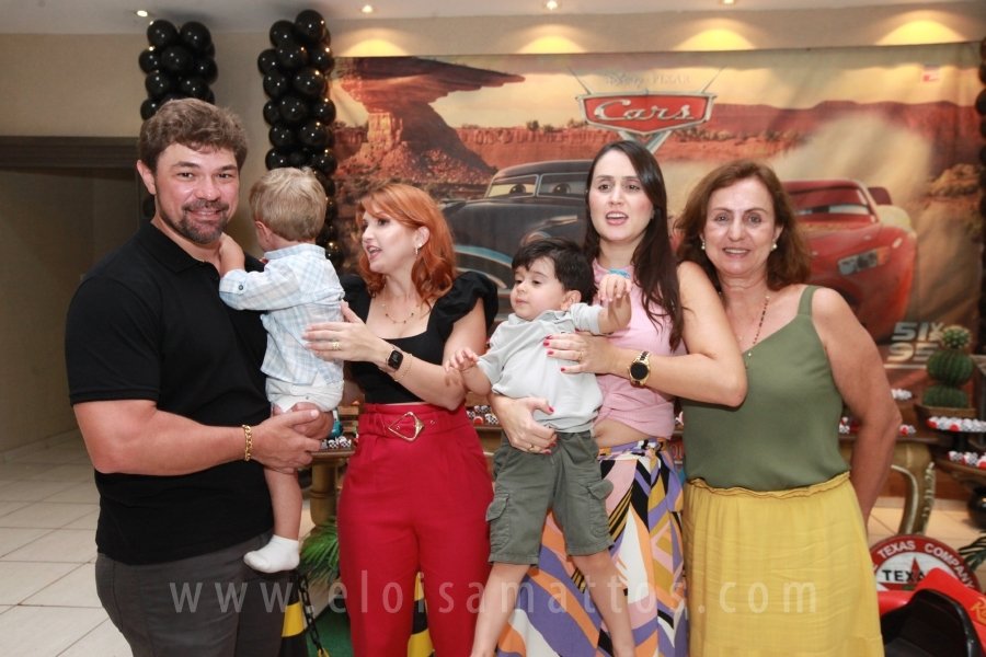 ANIVERSÁRIO DE 2 ANOS DE LIAN FABRO FACHIN – “CARROS” - Eloisa Mattos